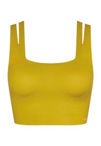 Женский топ-бюстье с двойными бретелями Sloggi Zero Feel Flow sloggi, цвет Summer Lime