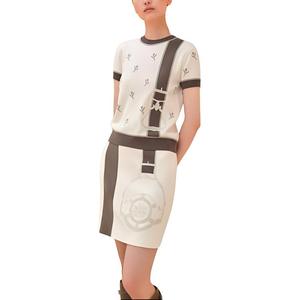 Свитер женский белый HERMES