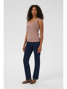 Блузка без рукавов KAjenna Regular fit в цвете Deep Taupe Kaffe