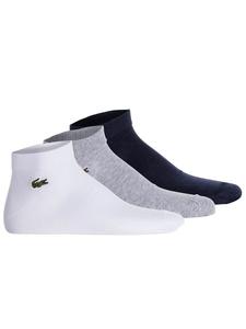 Носки Lacoste 3er Pack, цвет weiß/grau/dunkelblau
