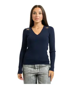 Свитера Fracomina синего цвета Fracomina, синий