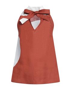 Топ Liviana Conti, оранжево-коричневый