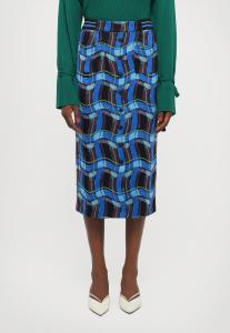 Юбка Diane von Furstenberg NATALIE MAXI SKIRT, Blue