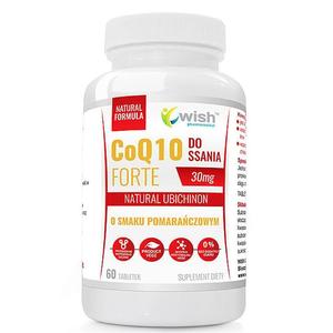 Wish, Coq10 Forte Suction 30 мг 60 таблеток оранжевый
