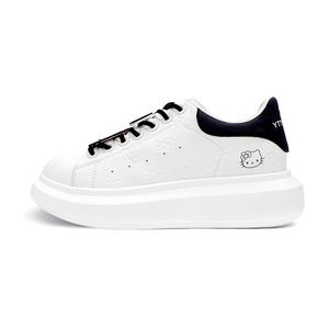 Hello Kitty Белые низкие повседневные туфли женские белые черные