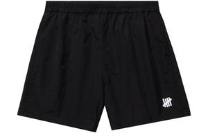 Шорты для плавания с логотипом UNDEFEATED, черный