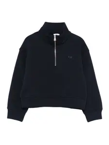 Толстовка с застежкой-молнией на вороте Il Gufo, синий