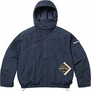 Supreme Двусторонняя куртка с мембраной GORE TEX и стёганой подкладкой, Marine Blue/Navy