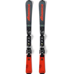 Детские лыжи Team JR + J4.5 FDT Nordica, grey/red
