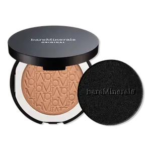 Оригинальная прессованная пудра-основа без талька, минеральная, SPF 15 bareMinerals, Medium Tan 18 (for medium rich neutral skin with a subtle golden hue​)