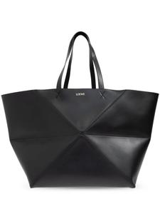Сумка-шоппер XXl Puzzle Fold LOEWE, черный