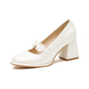 Туфли Мэри Джейн женские Zomila, Ecru