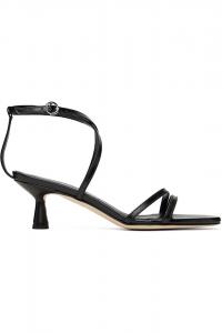 Кожаные босоножки Maeve на каблуке Aeyde, черный