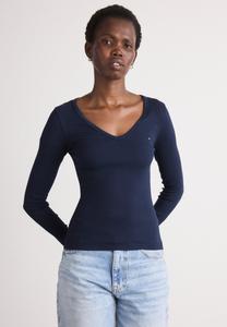 Топ Tommy Jeans SLIM ESSENTIAL, Dark Night Navy/Dark Blue