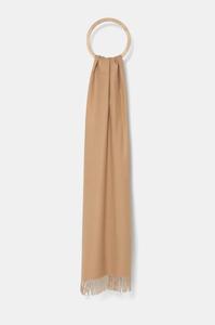 Мой шарф из шерсти альпаки My Alpaca, бежевый