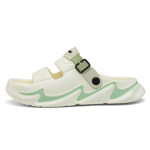 RENBEN Бесшумные противоскользящие шлепанцы мужские бежево-зеленые, цвет Beige Green