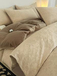 MIDO HOUSE Комплект постельного белья из 4 предметов, простыня на резинке, 150x200 см