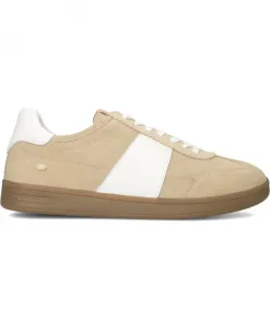 Бежевые замшевые кроссовки для лета Fred De La Bretoniere, бежевый