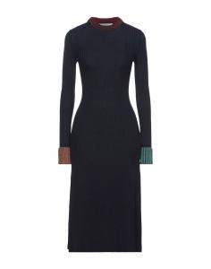 Платье миди Lanvin, полуночно-синий