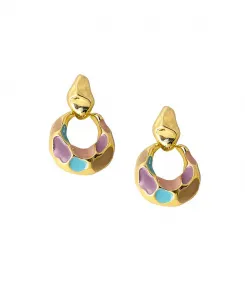 Женские серьги-капли Amari Sohi, pink