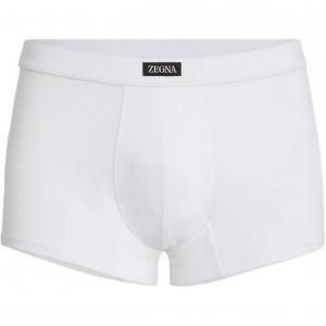 Трусы Zegna с детализированным логотипом Ermenegildo Zegna, белый