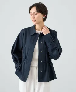 Тренч из хлопка и полиэстера Anayi, цвет Navy (65)