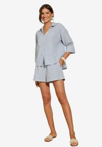 Блузка на пуговицах PETITE FIT Friends Like These, синий