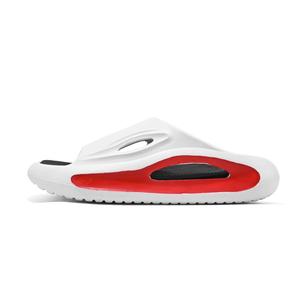 KLAOSD Скользящие тапочки унисекс с противоскользящей подошвой, устойчивые к запахам и истиранию, бело-красные, цвет White Red
