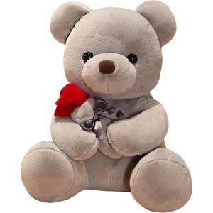 Doudou Beibei Милый и игривый розовый плюшевый мишка плюшевая кукла высотой 23cm/25cm/35cm/45cm