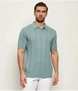 Поло Уэллберн regular fit Barbour, морской