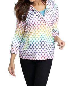 Получите дождевик Spotted в белом цвете Multi ANGEL