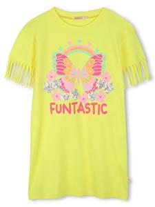 Billieblush платье с графичным принтом, желтый