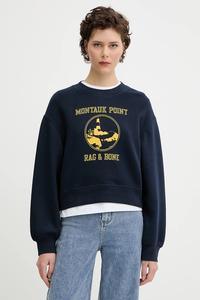 Толстовка Rag & Bone, темно-синий