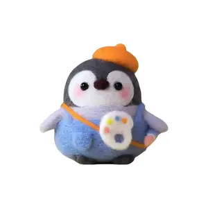 Забавная пингвин-игрушка, антистресс, плюшевый брелок высотой 5см 77 SEVEN DREAM