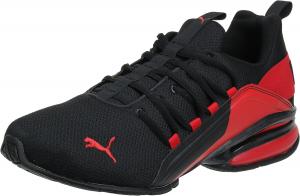 Кроссовки Puma Mens Axelion, черный/красный