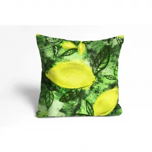 Наволочка Fandango Лимоны Queence, желтый