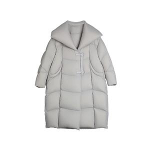 ELLE Пуховик Women's Medium Gray