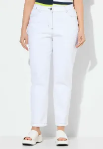Джинсы mom komfortbund с 5 карманами зауженного кроя Ulla Popken, Snow White