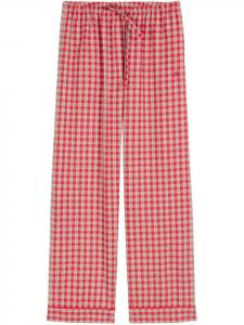 Пижамные брюки Mix N Match Flannel в ярко-красную клетку Marc O'Polo
