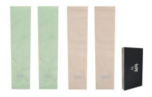 Kenmer Защитные рукава унисекс KENMO от солнца, Спирулина зеленая + серая