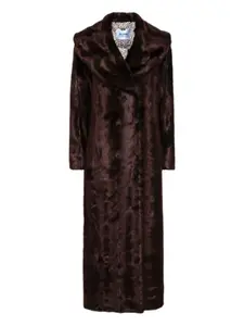 Двубортное пальто Blugirl, коричневый