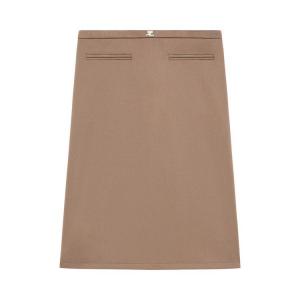 Юбка Courrèges Interlock Tracksuit Skirt 'Mocha'
