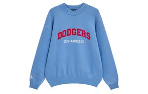 Колледж Стиль Серия Трикотаж Унисекс Небесно-голубой MLB