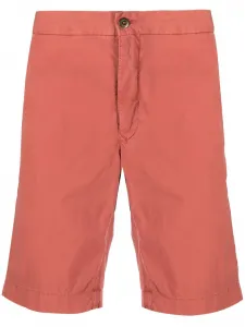 Шорты строгого кроя Incotex, красный