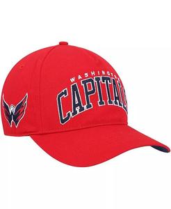 Мужская красная кепка Washington Capitals Block Arch Hitch Snapback '47 Brand