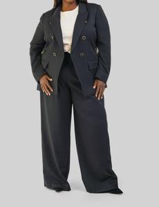 Брюки Wren черные Tanya Taylor