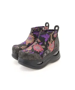 Кроссовки на платформе, черные Yosuke Usa