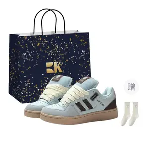 Boldi Kuki Женские низкие кроссовки для скейтбординга Coverage, устойчивые к истиранию и скольжению, цвет "озеро-голубой"