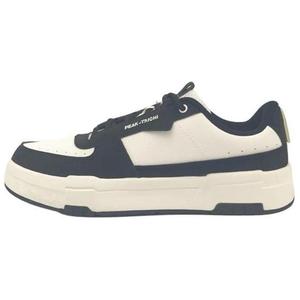 Кроссовки PEAK Skateboarding Shoes Women's Low-top Black/Super Light White, черный/белый