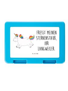 Mr. & Mrs. Panda Бенто-бокс «Единорог: Счастливый» с надписью, выполненной белым цветом